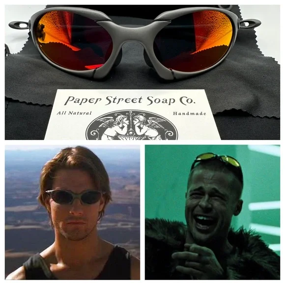 Paperstreetshade Fight Club Tyler Durden NEW Oliver Peoples 523 Romeo Brad Pitt - Picture 1 of 16